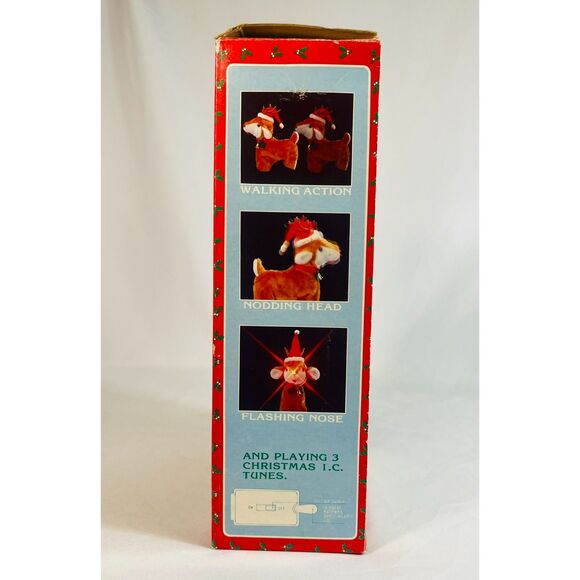 Vintage House of Lloyd Musical Plus Reindeer Christmas Around the World - Picture 7 of 10